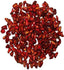 Loose dried pomegranate seeds without packaging