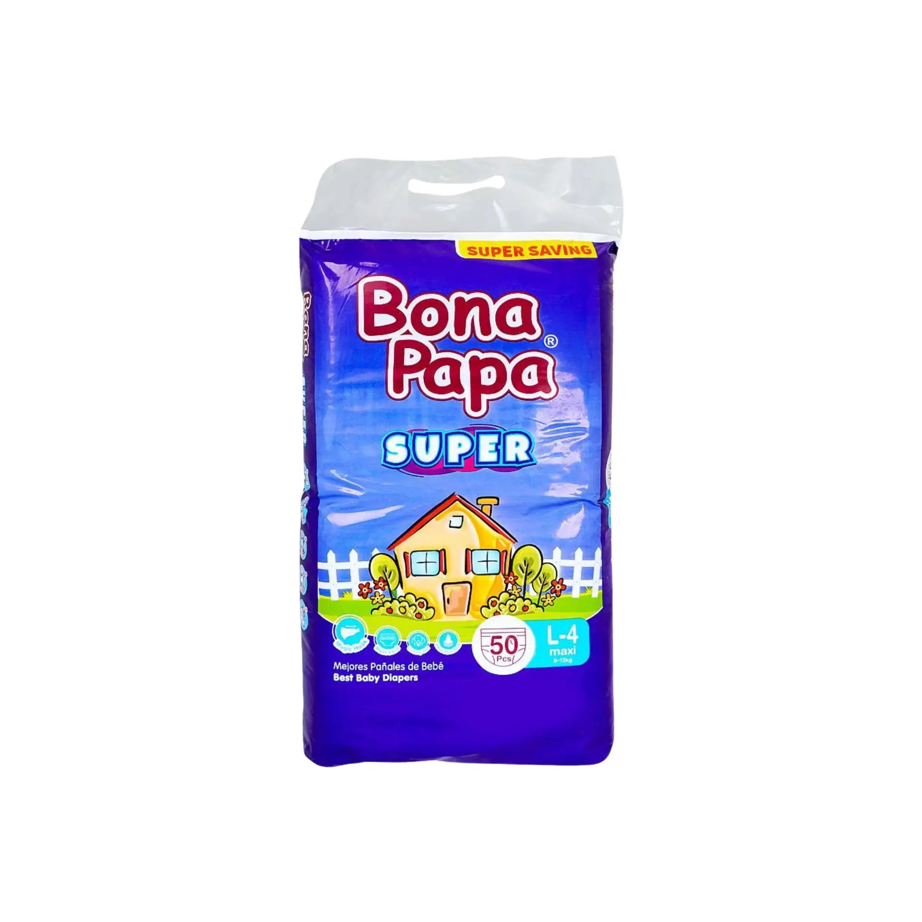 Bona Papa L4 Diapers 50Pcs