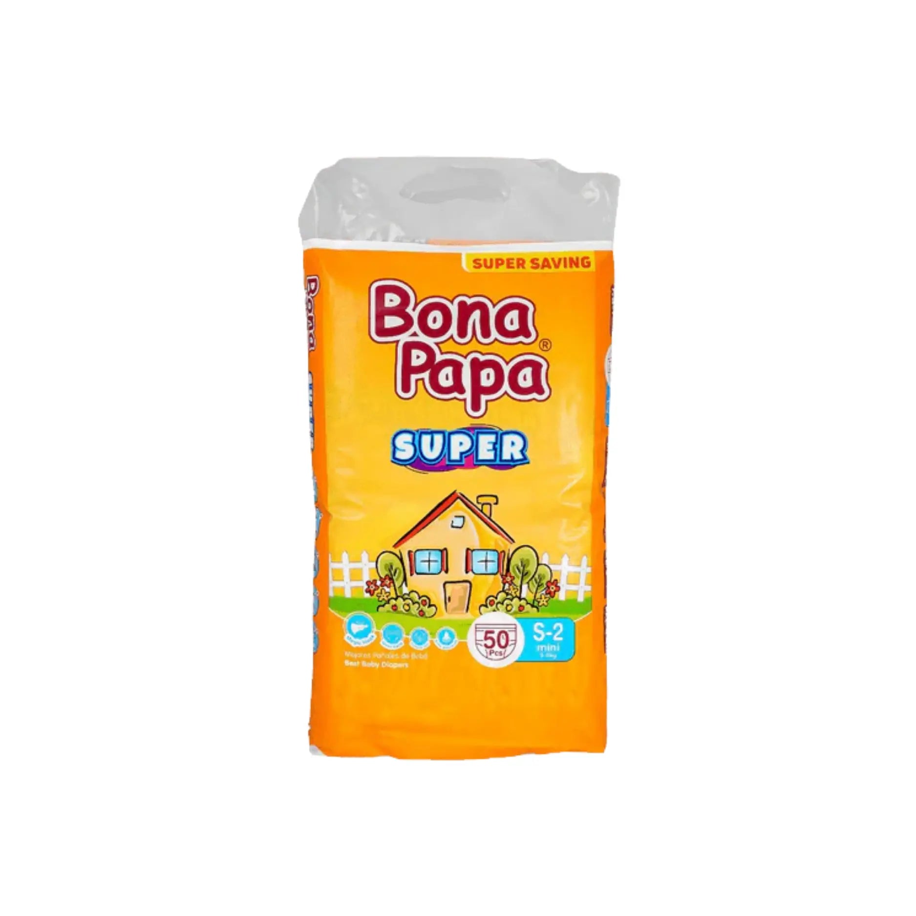 Bona Papa S2 Diapers 50Pcs