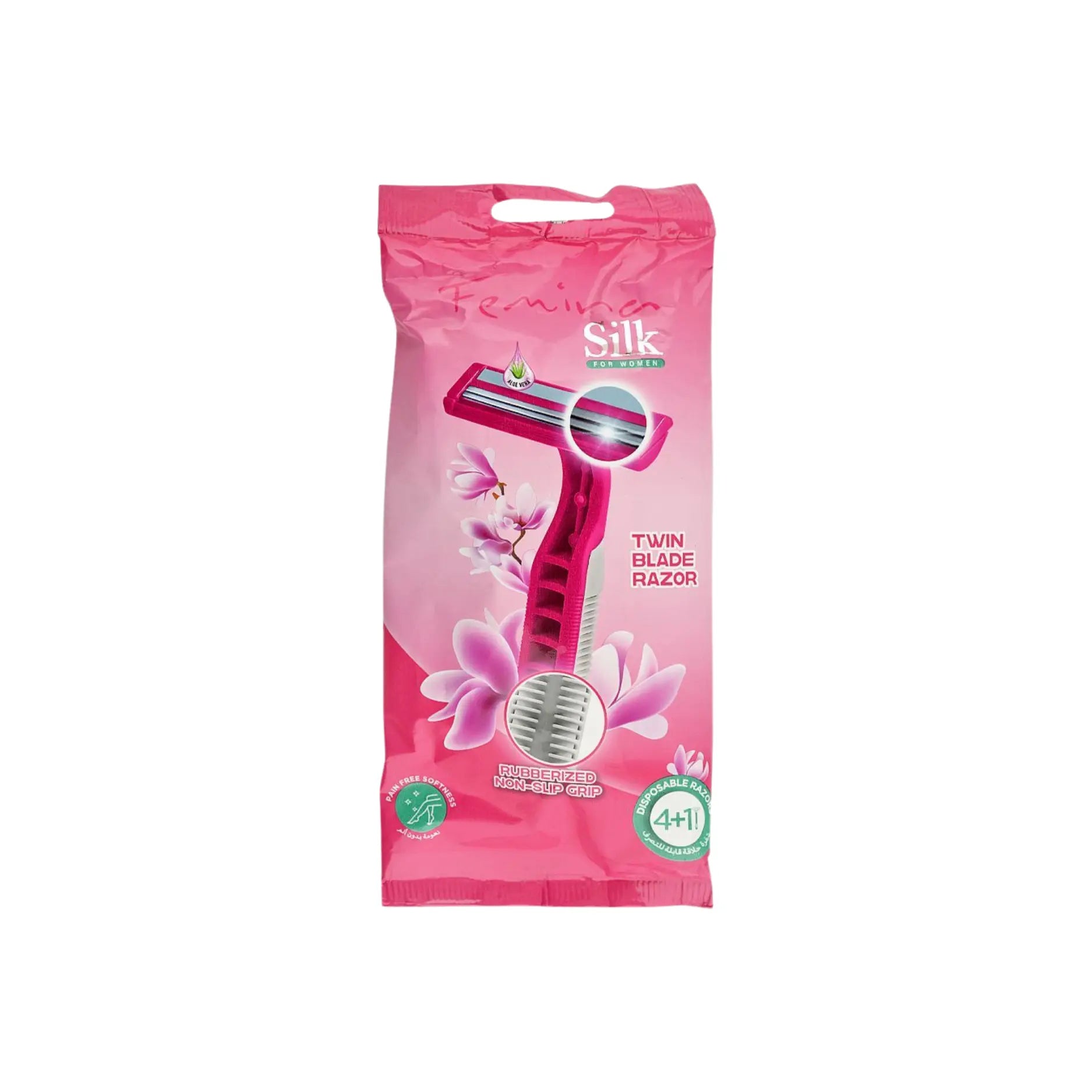 Treet Femina Silk Disposable Razor For Women, 5-Pack Main image