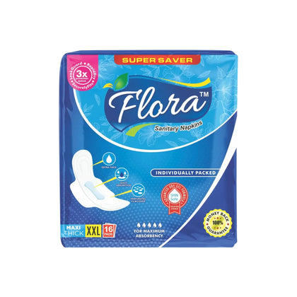 Flora Sanitary Napkins XL - UK Hypermart