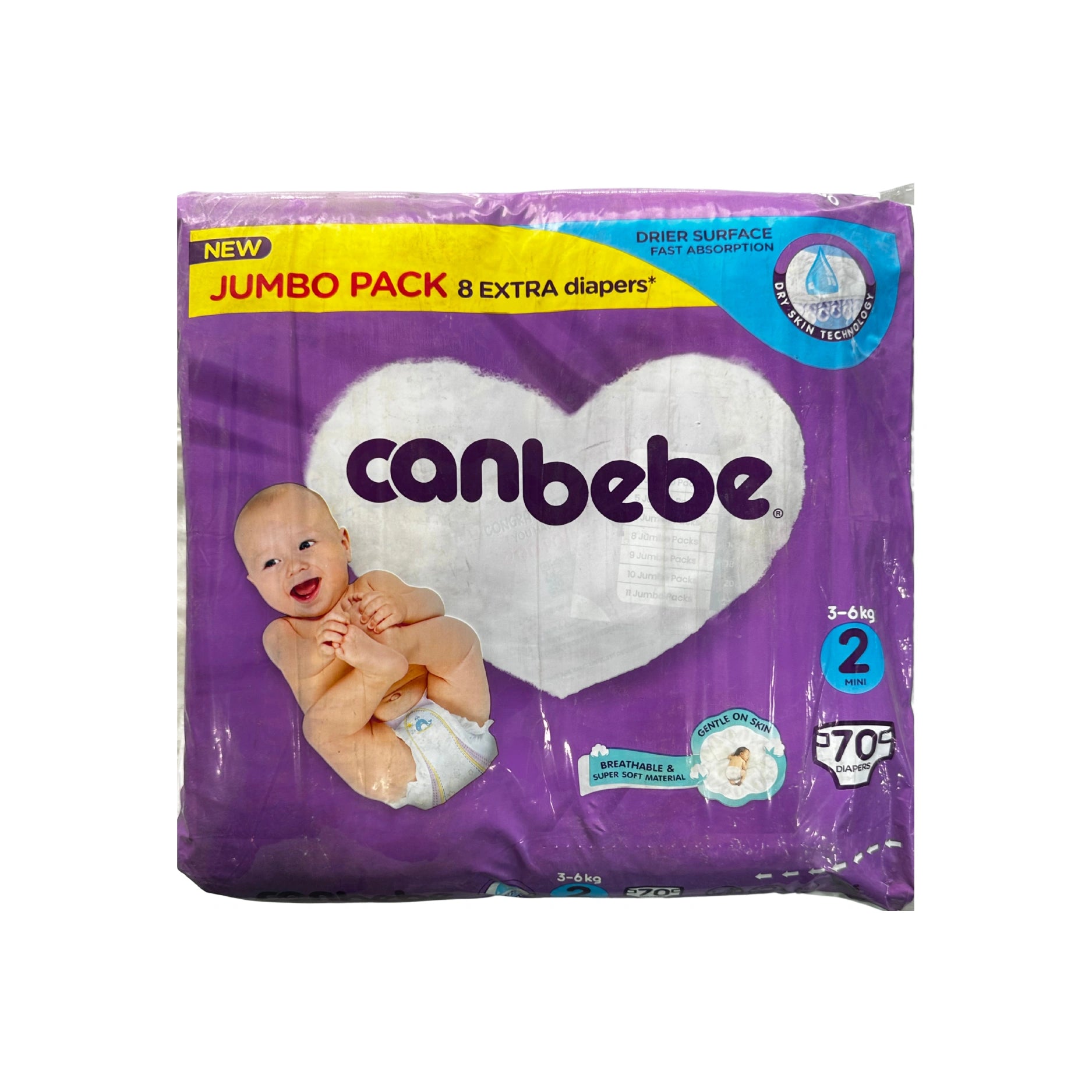 Canbebe Jumbo Mini 70Pac Main image