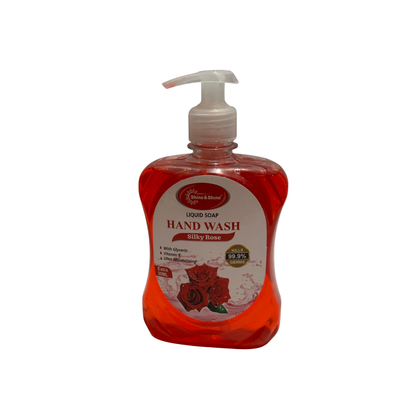 Shine & Shine Hand Wash Silk Rose 530Ml - UK Hypermart