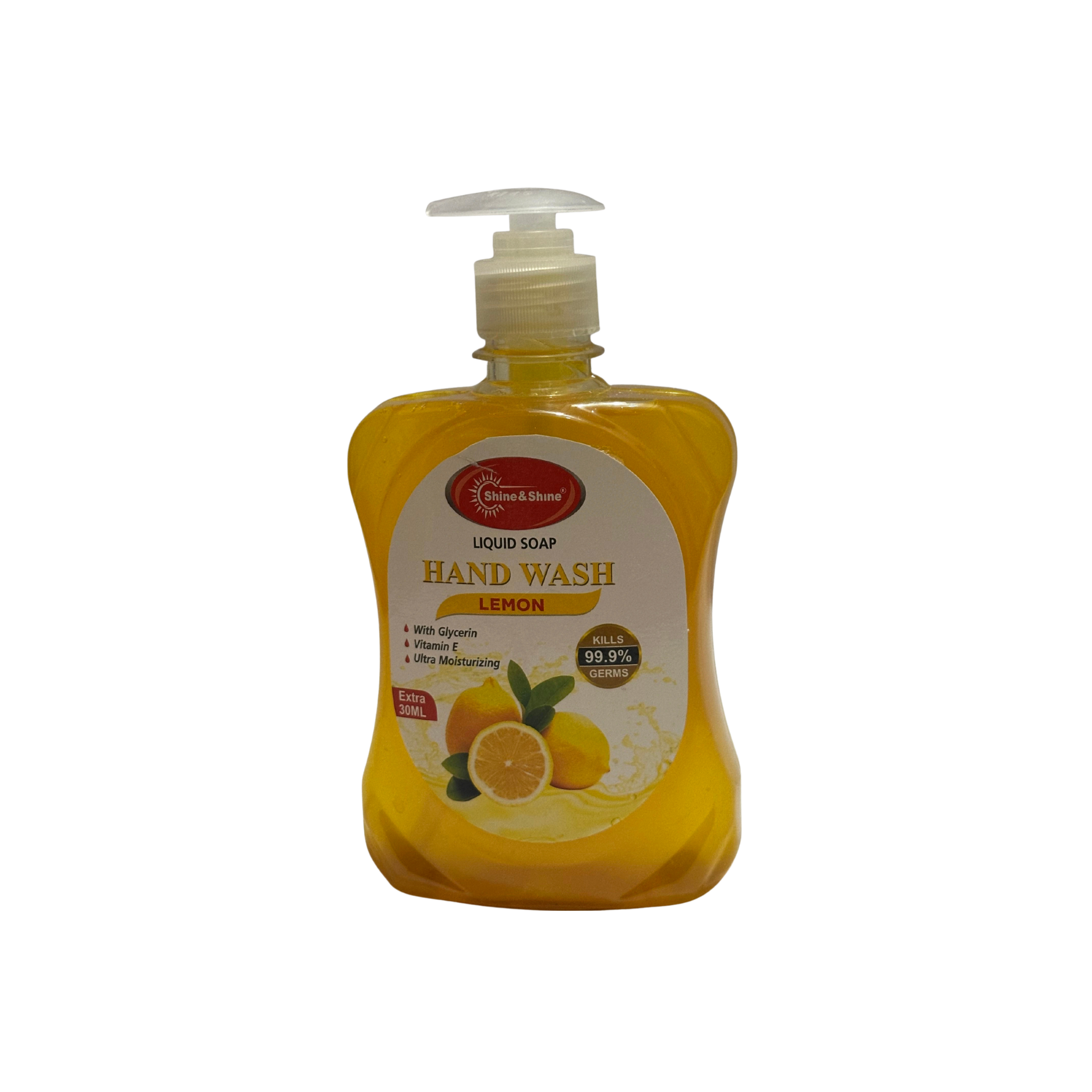 Shine & Shine Hand Wash Lemon 530Ml