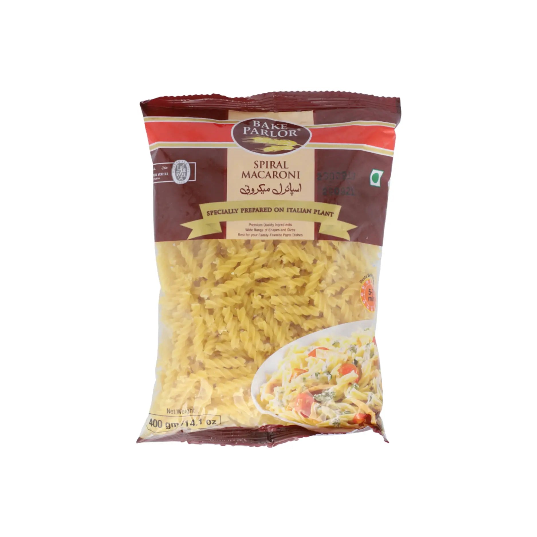 Bake Parlor Spiral Macaroni 400GM