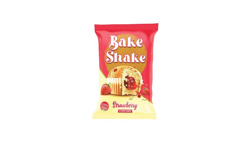 Bake Shake Strawberry Cupcake 21.5g Main image