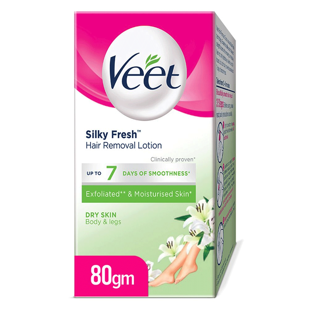Veet Dry Skin Hair Removal Lotion 80gm