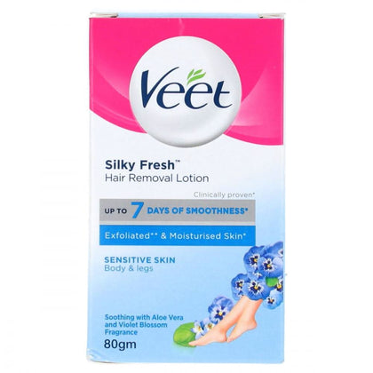 Veet Sensitive Skin Hair Removal Lotion 80gm