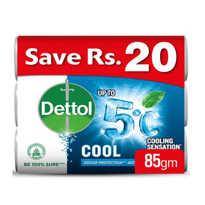 Dettol Cool Soap 3 x 85g