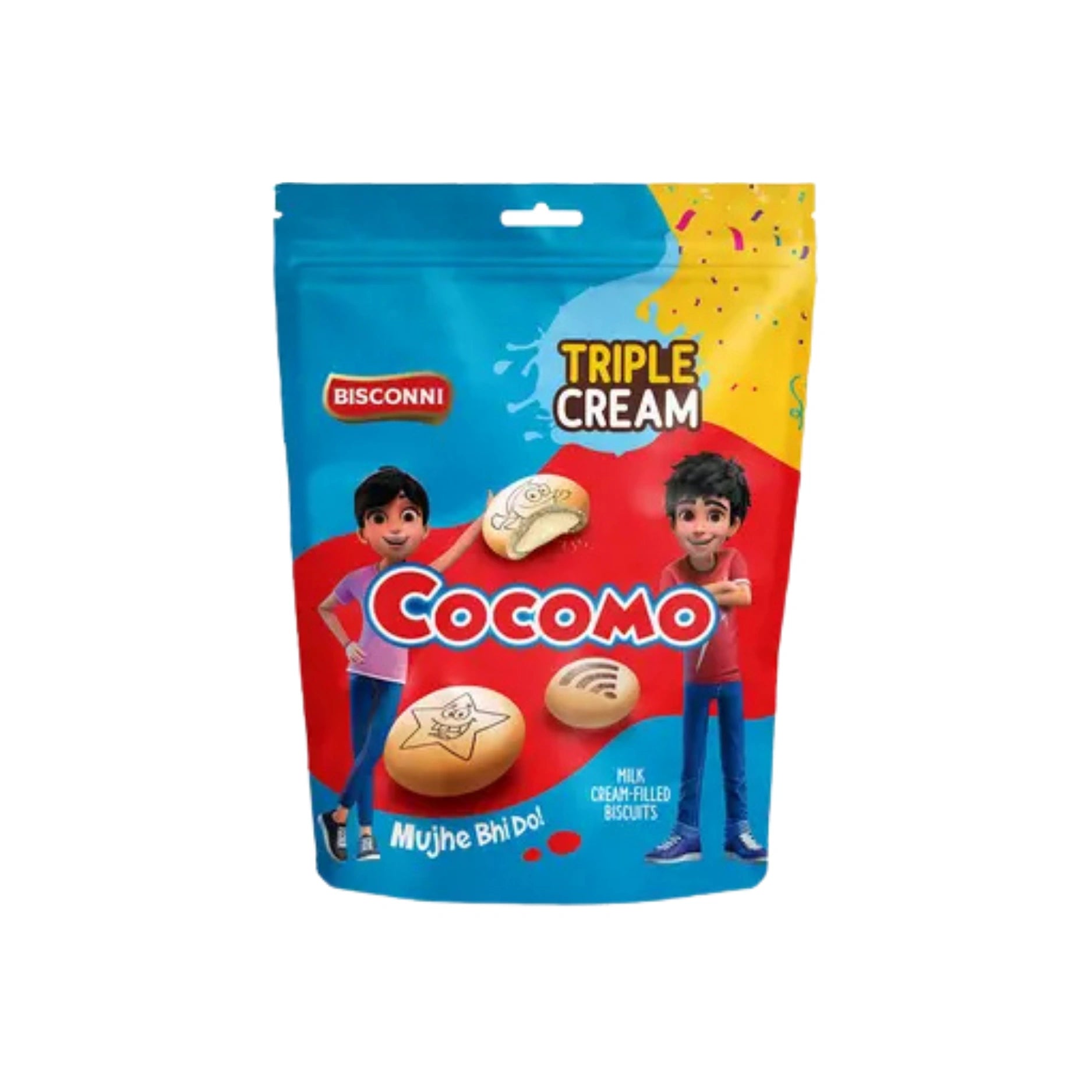 Bisconni Cocomo Triple Milk Cream-Filled Biscuit
