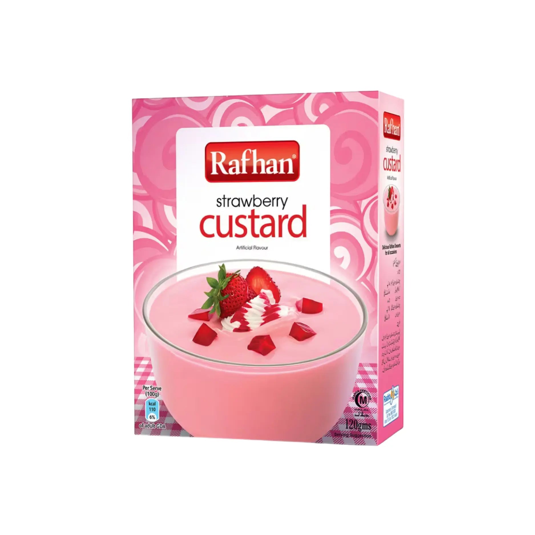 Rafhan Strawberry Custard 275GM