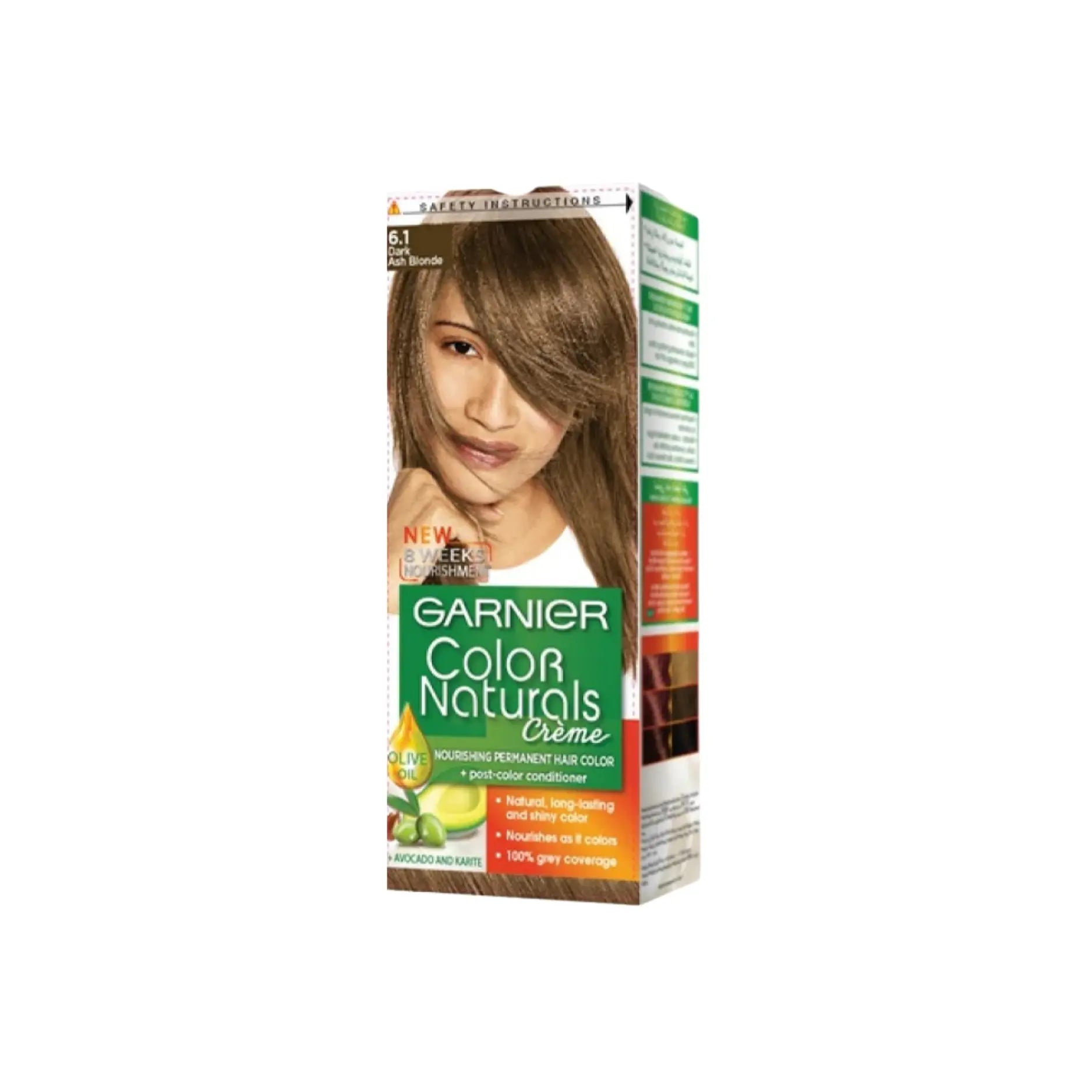 Garnier Ashy Light Brown Hair Colour