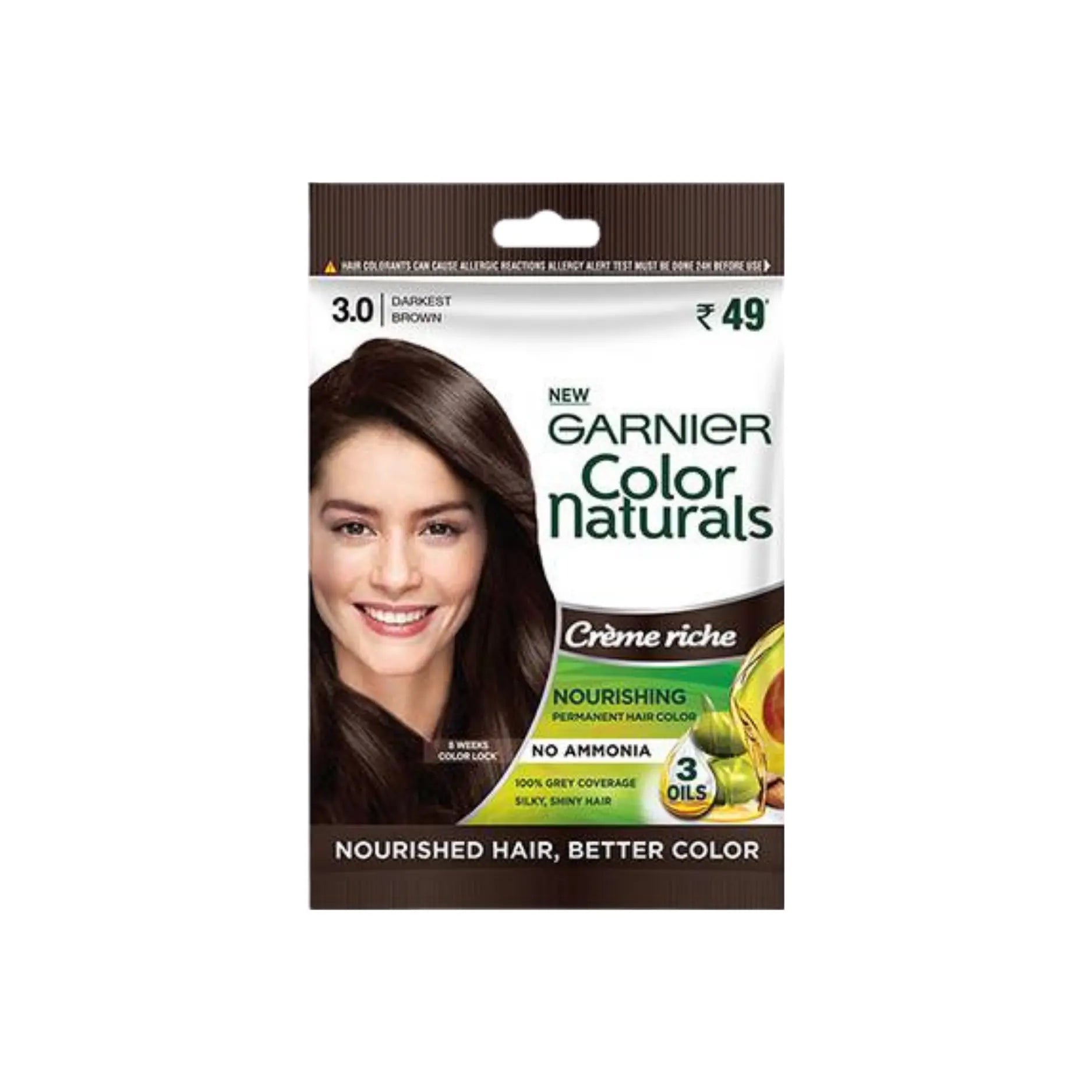 Garnier Dark Brown Hair Colour Sachet Main image