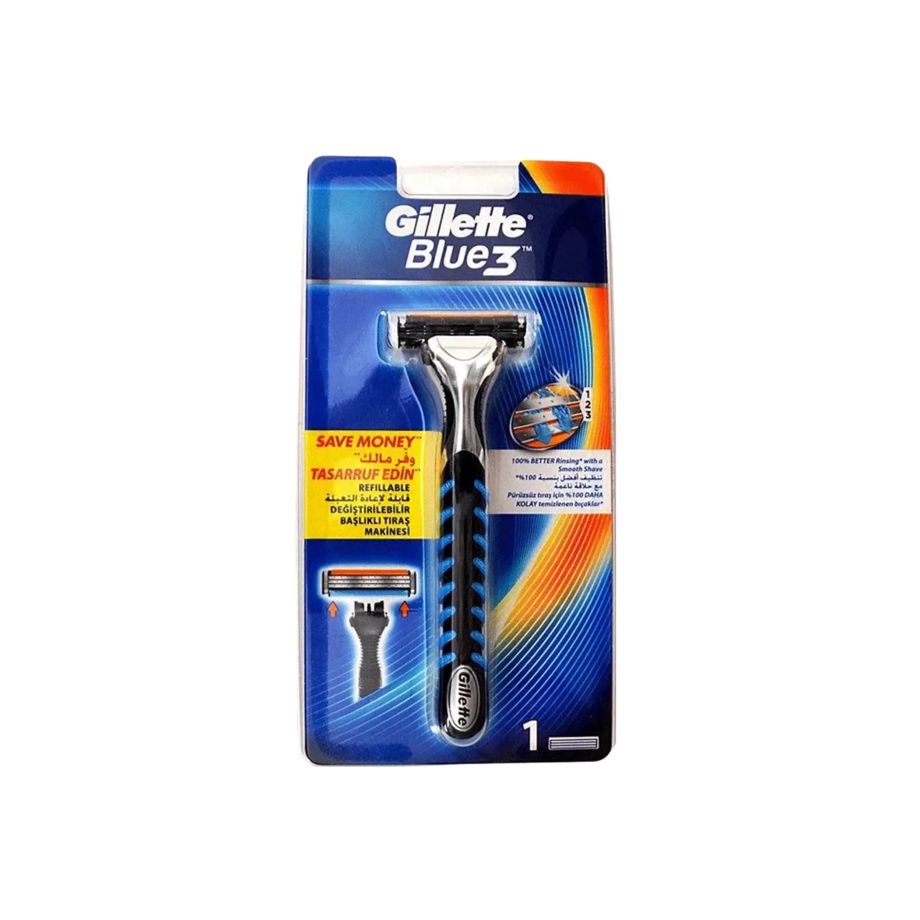 Gillette Blue 3+ Razor Main image