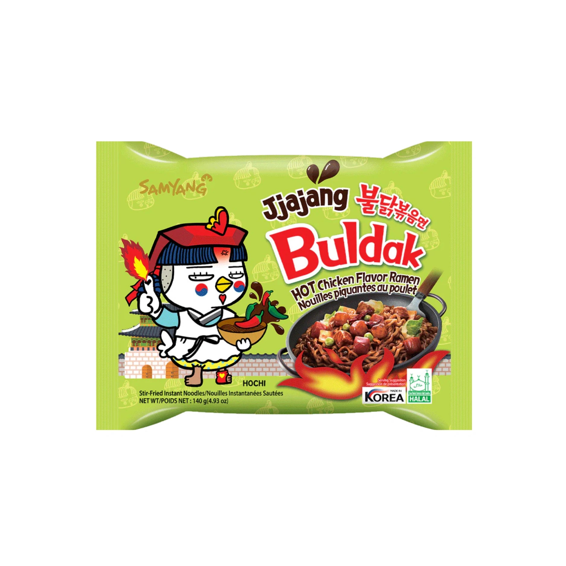 Jijang Hot Chicken Ramen Noodles 140G Main image