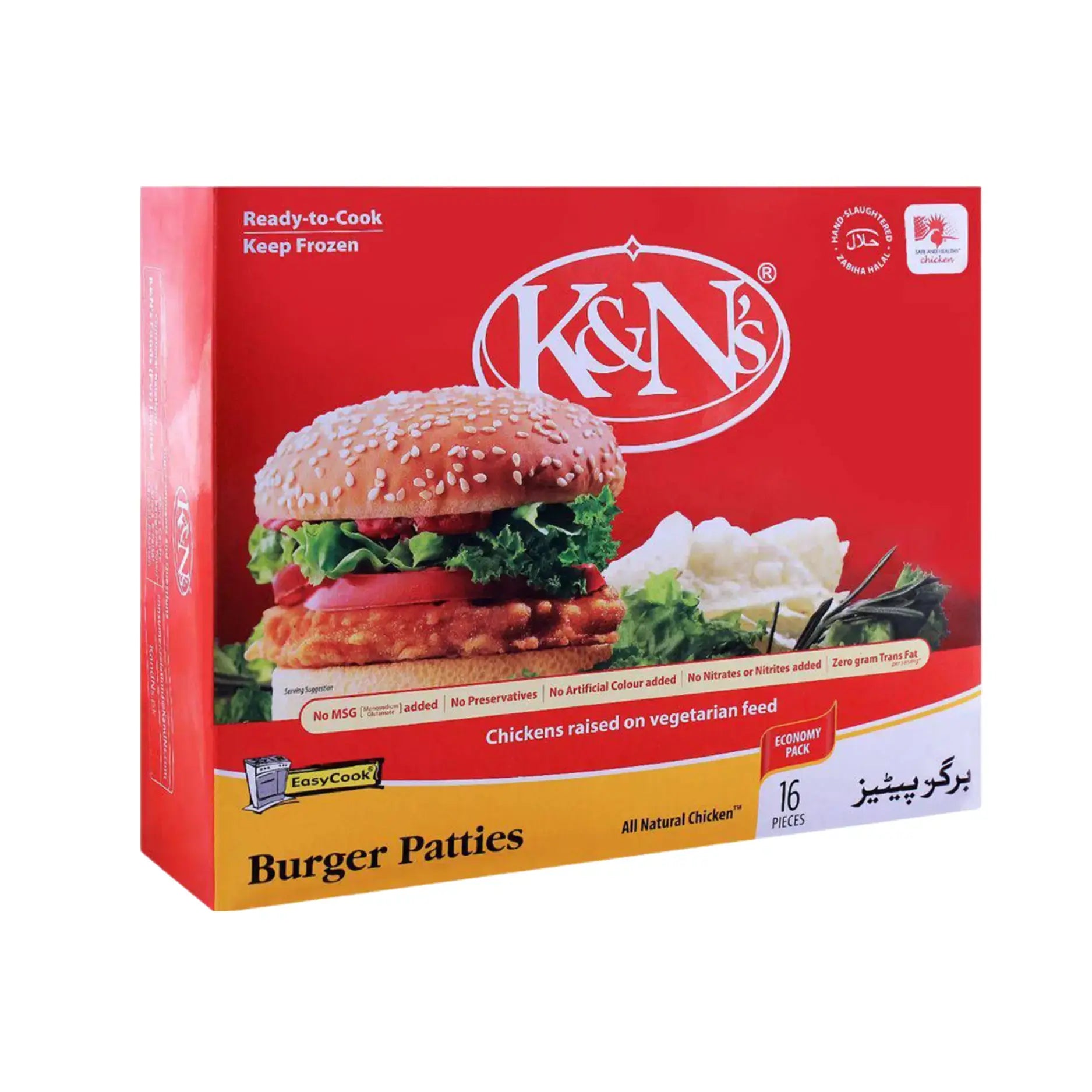 K&N Burger Patties 400G Main image