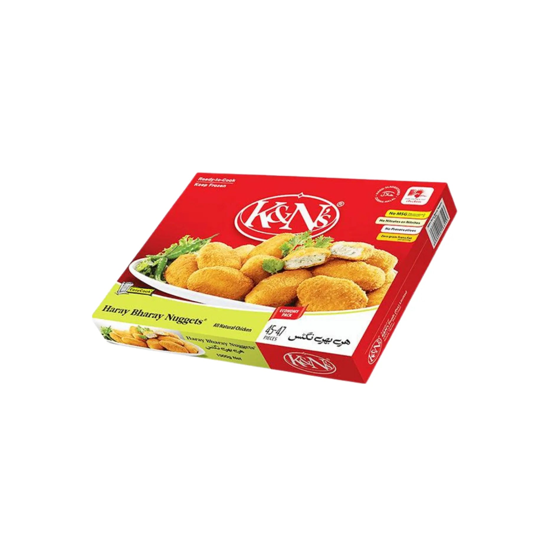 K&N's Haray Bharay Nuggets 1Kg