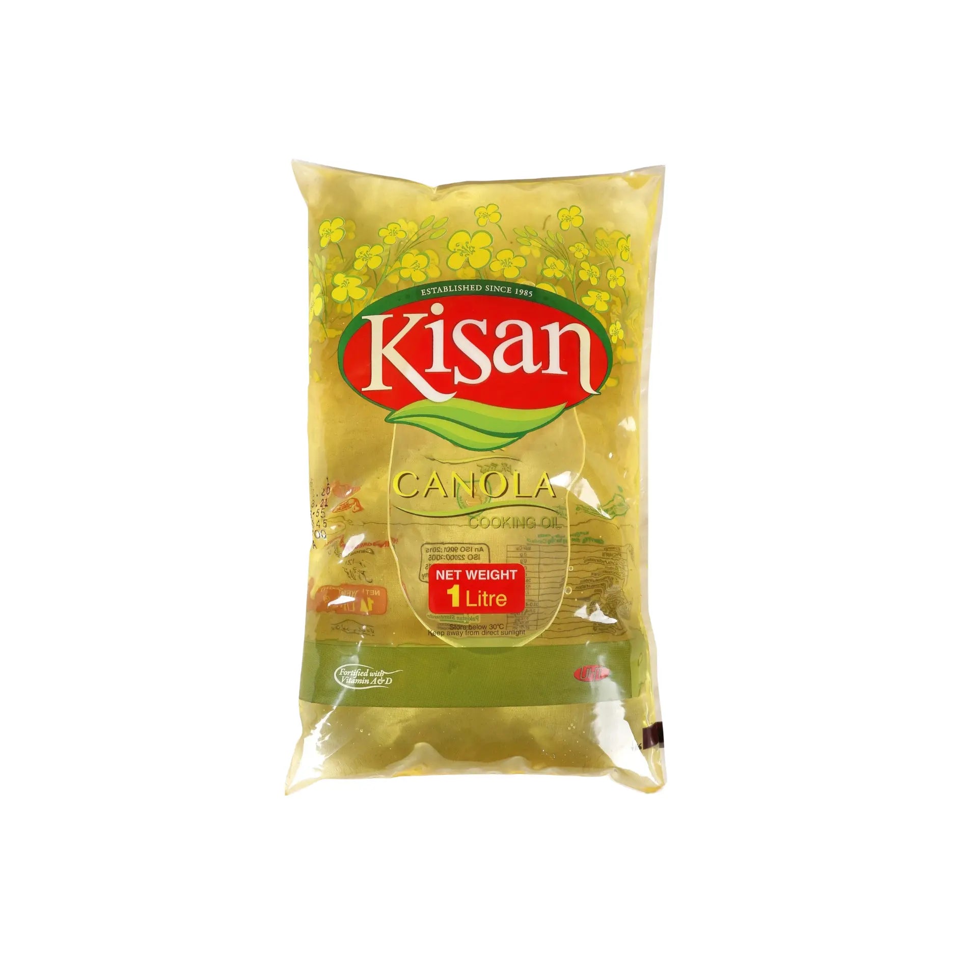 Kisan Canola Cooking Oil 1Ltr Main image