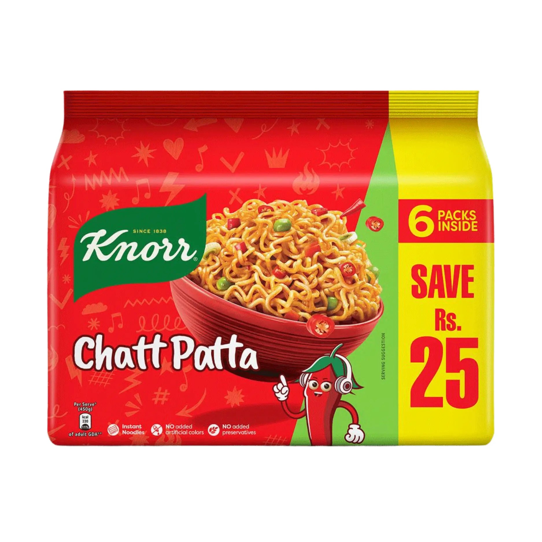 Knorr Chatpatta 6In1 Family Pack Main image