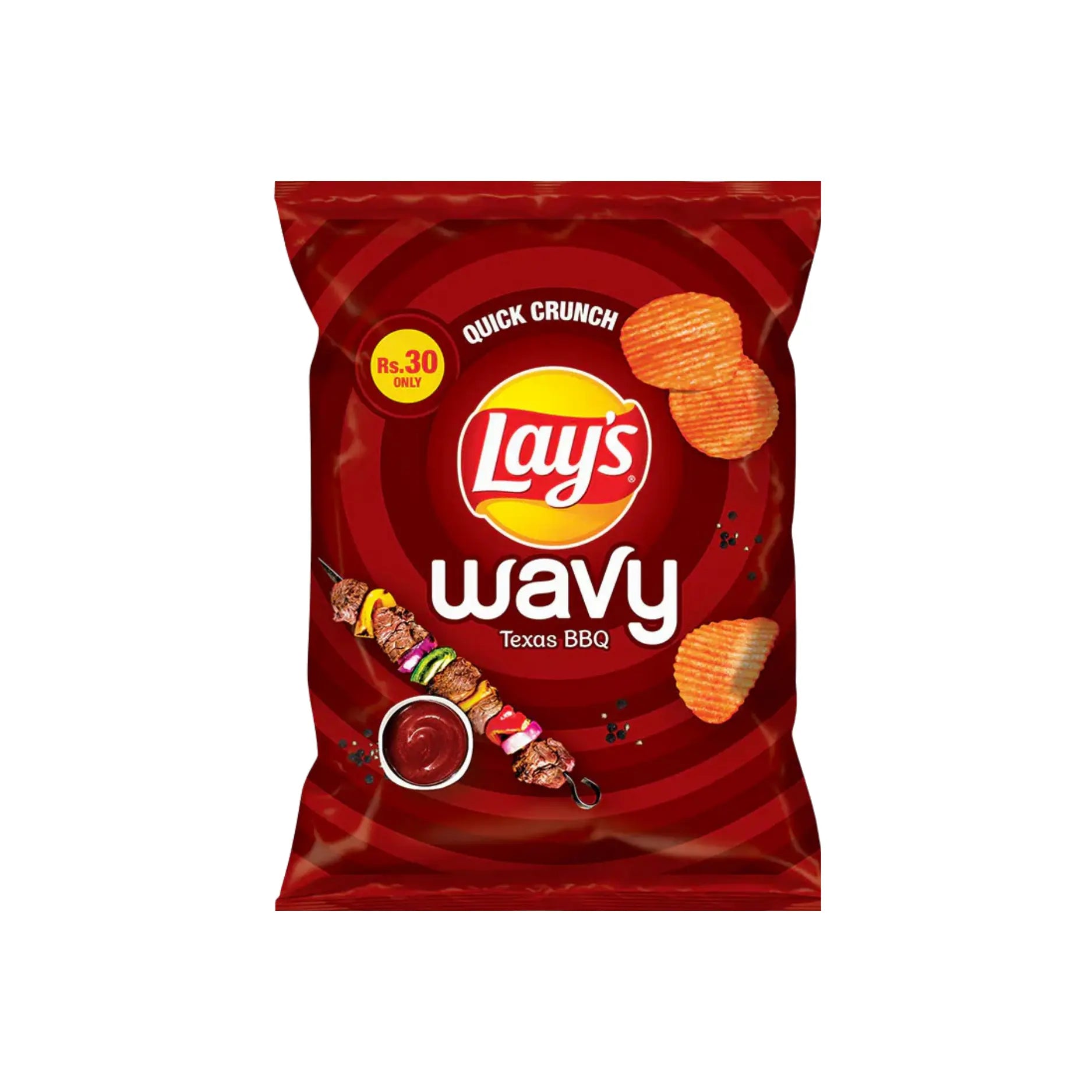 Lays Wavy BBQ 16GM