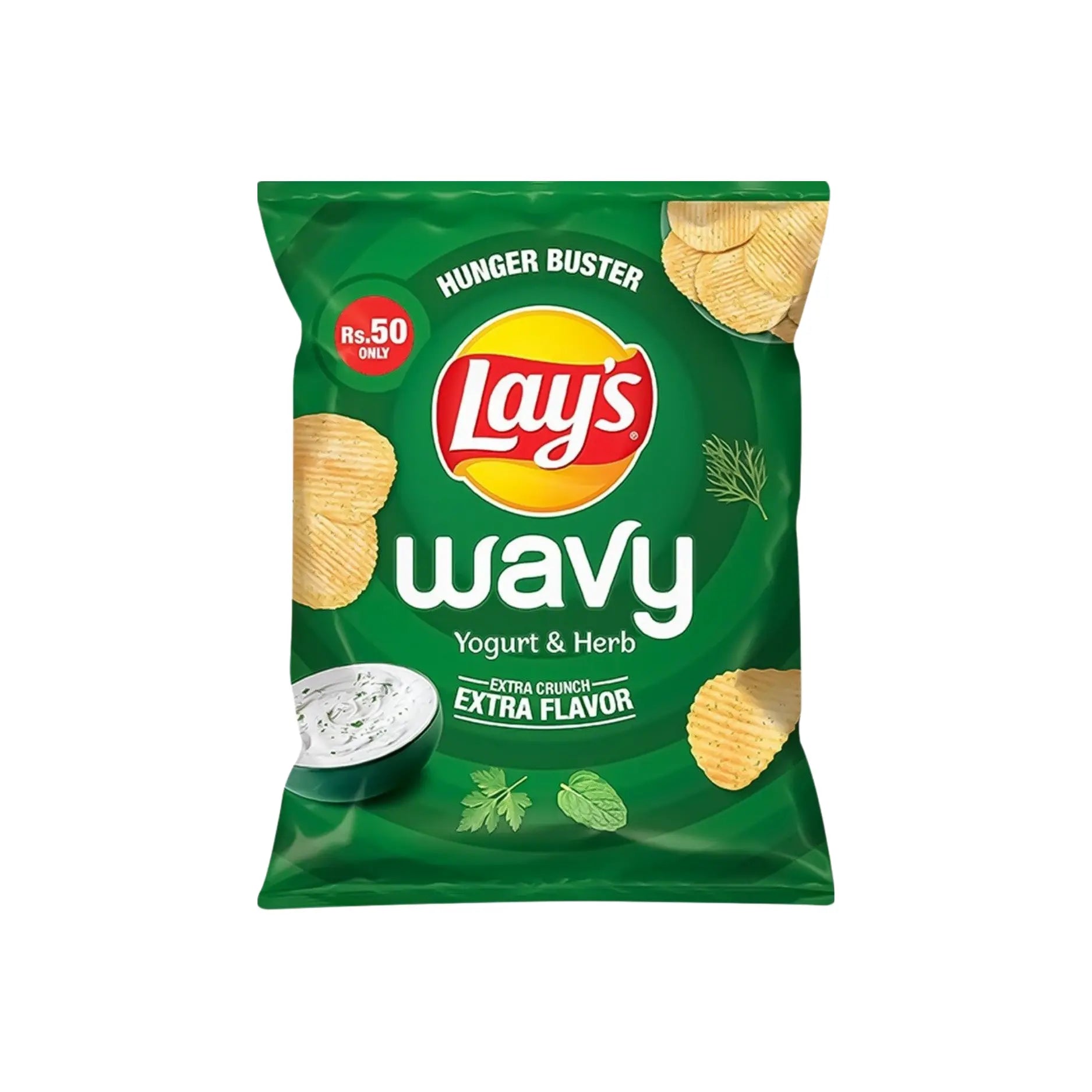 Lays Wavy Yogurt & Herb 30GM