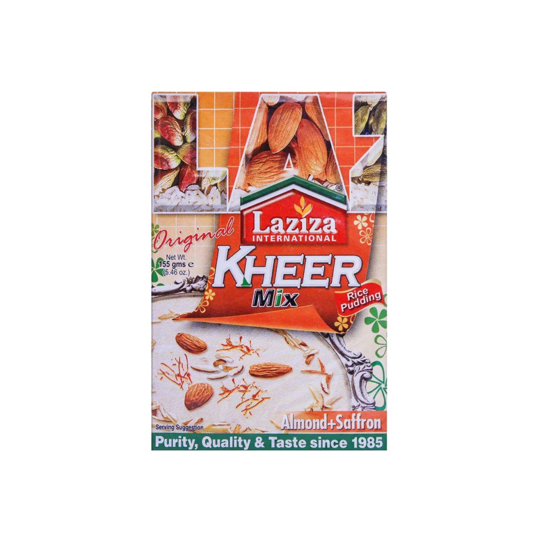 Laziza Kheer Almond Saffron 155GM