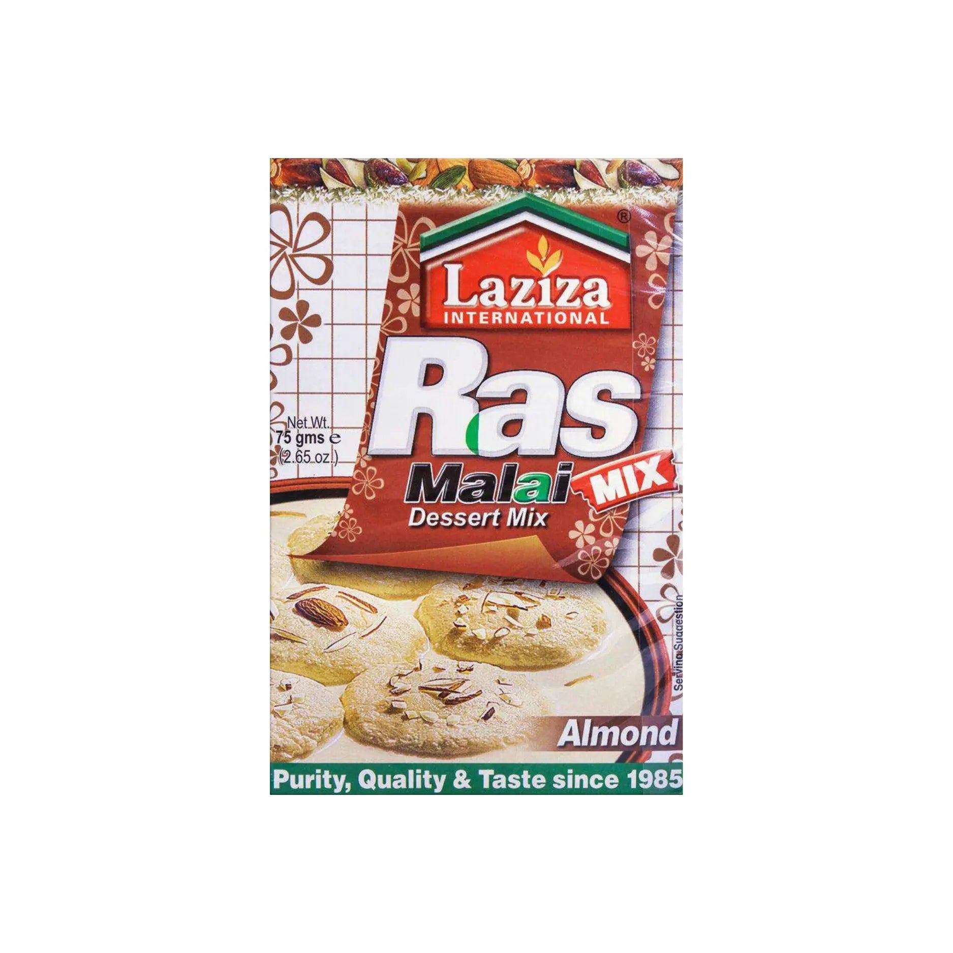Laziza Ras Malai Almond 75GM