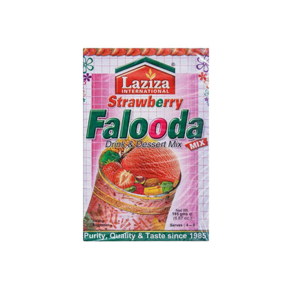 Laziza Strawberry Falooda 195GM - UK Hypermart