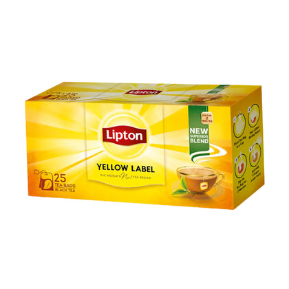 Lipton Tea Bags Black 25Pcs - UK Hypermart