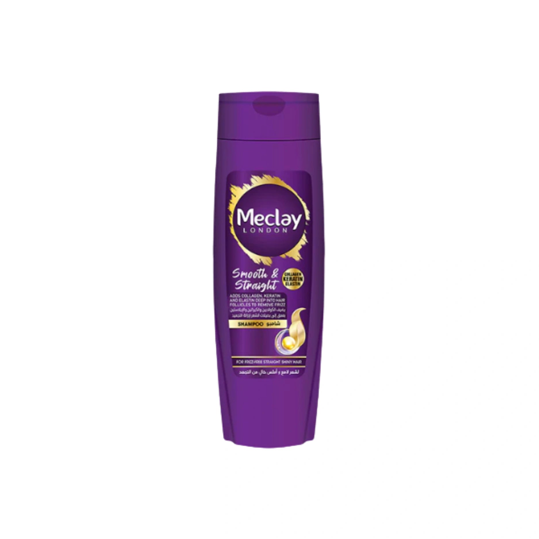Meclay Smooth & Straight Shampoo 360ML Main image