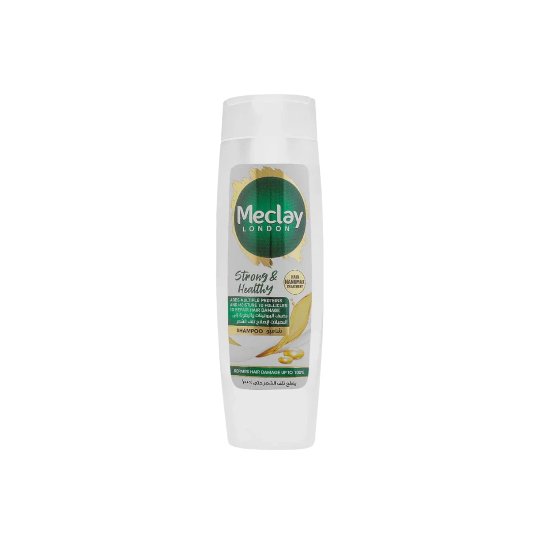 Meclay Strong & Healthy Shampoo 360ML