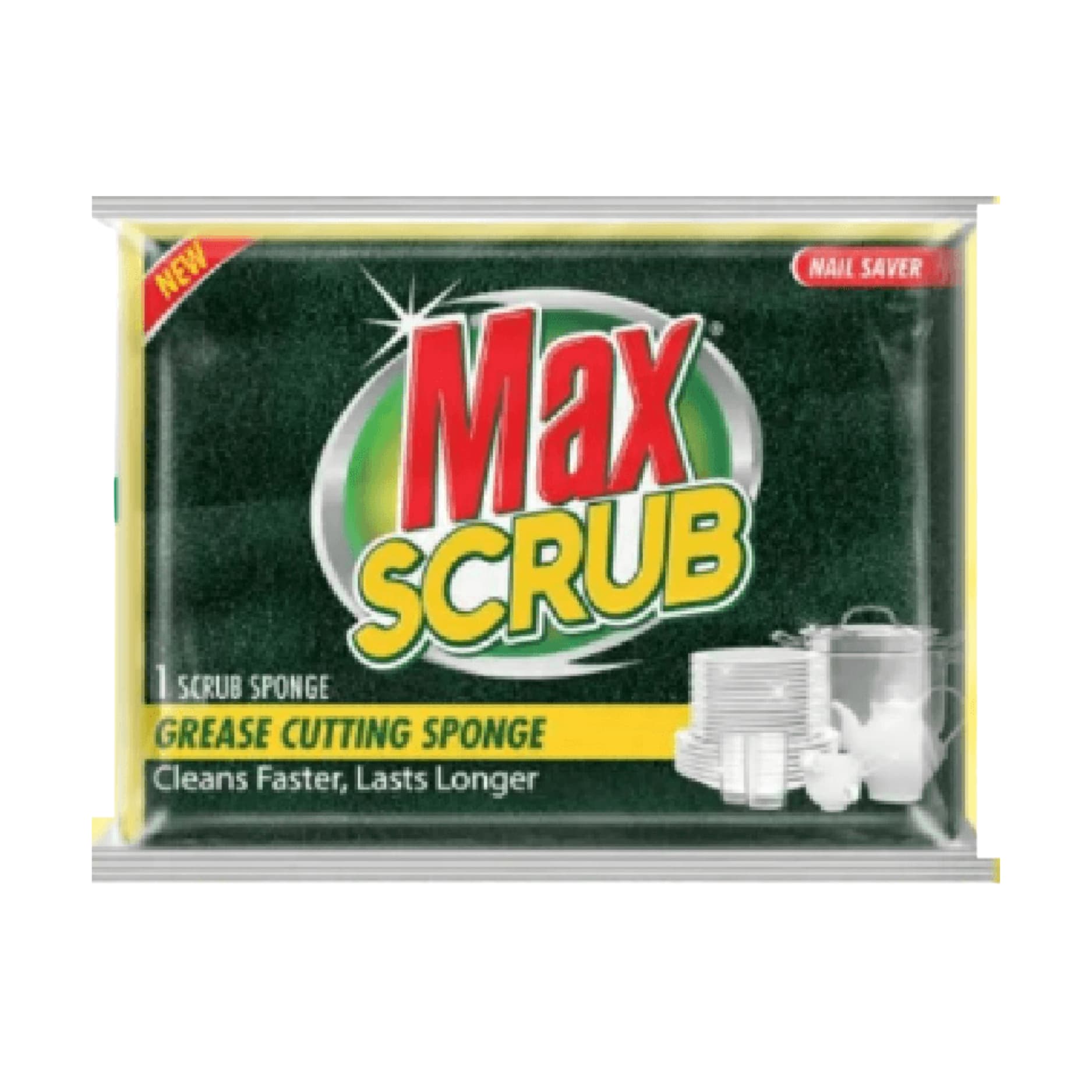 Max Scrub Sponge Single