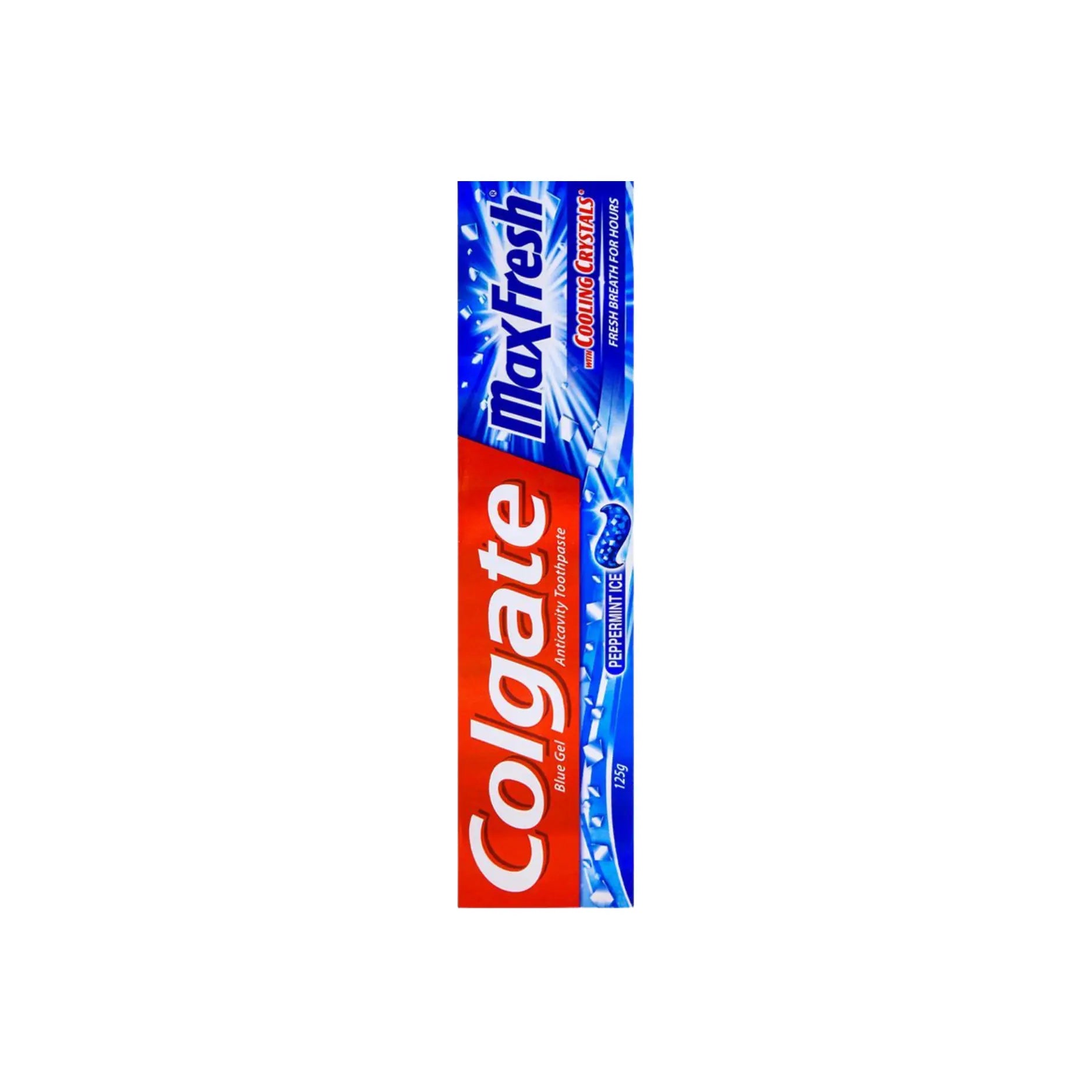 Colgate Max Fresh Blue Gel Peppermint Ice Toothpaste 125GM Main image