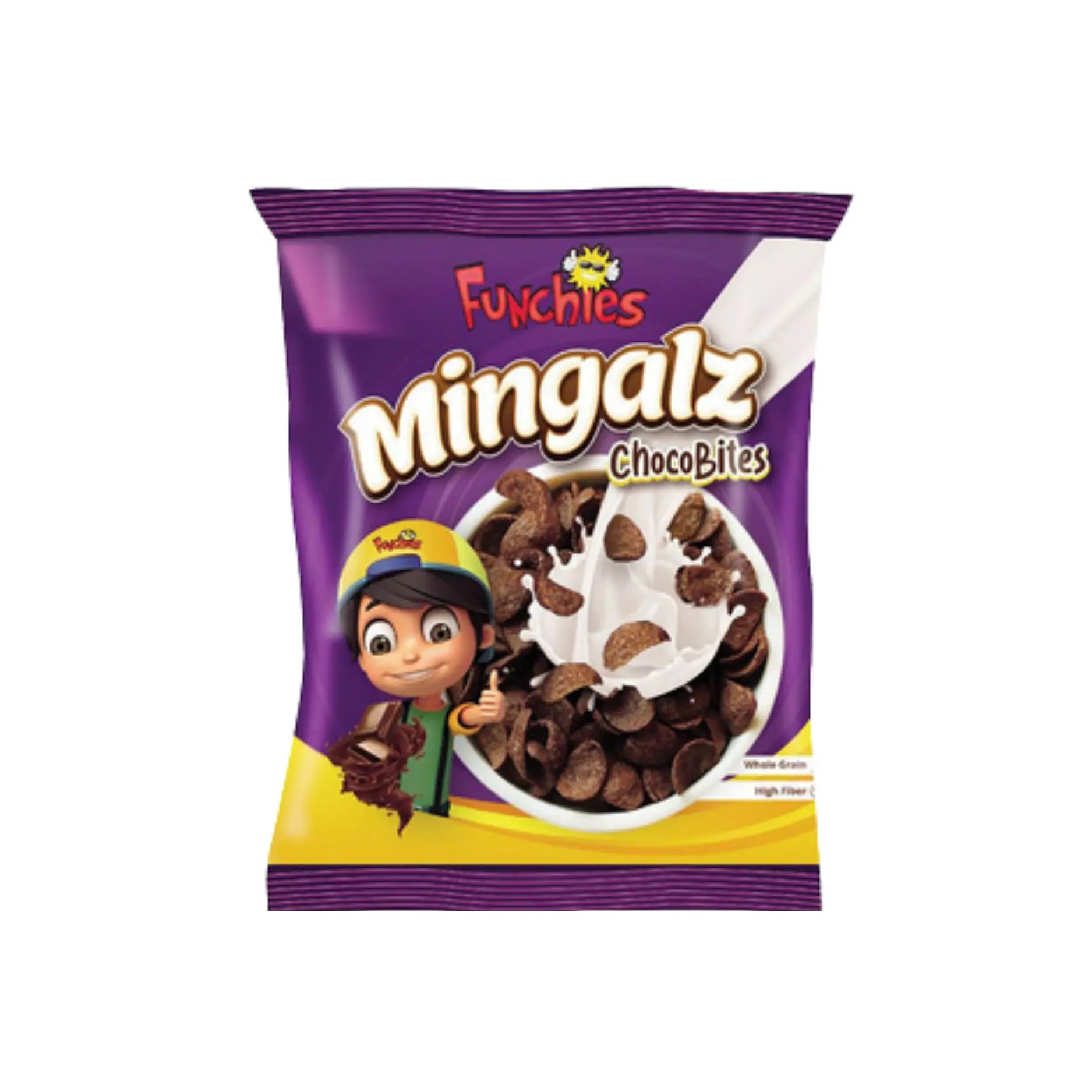 Funchies Mingalz Choco Bites 125GM Main image