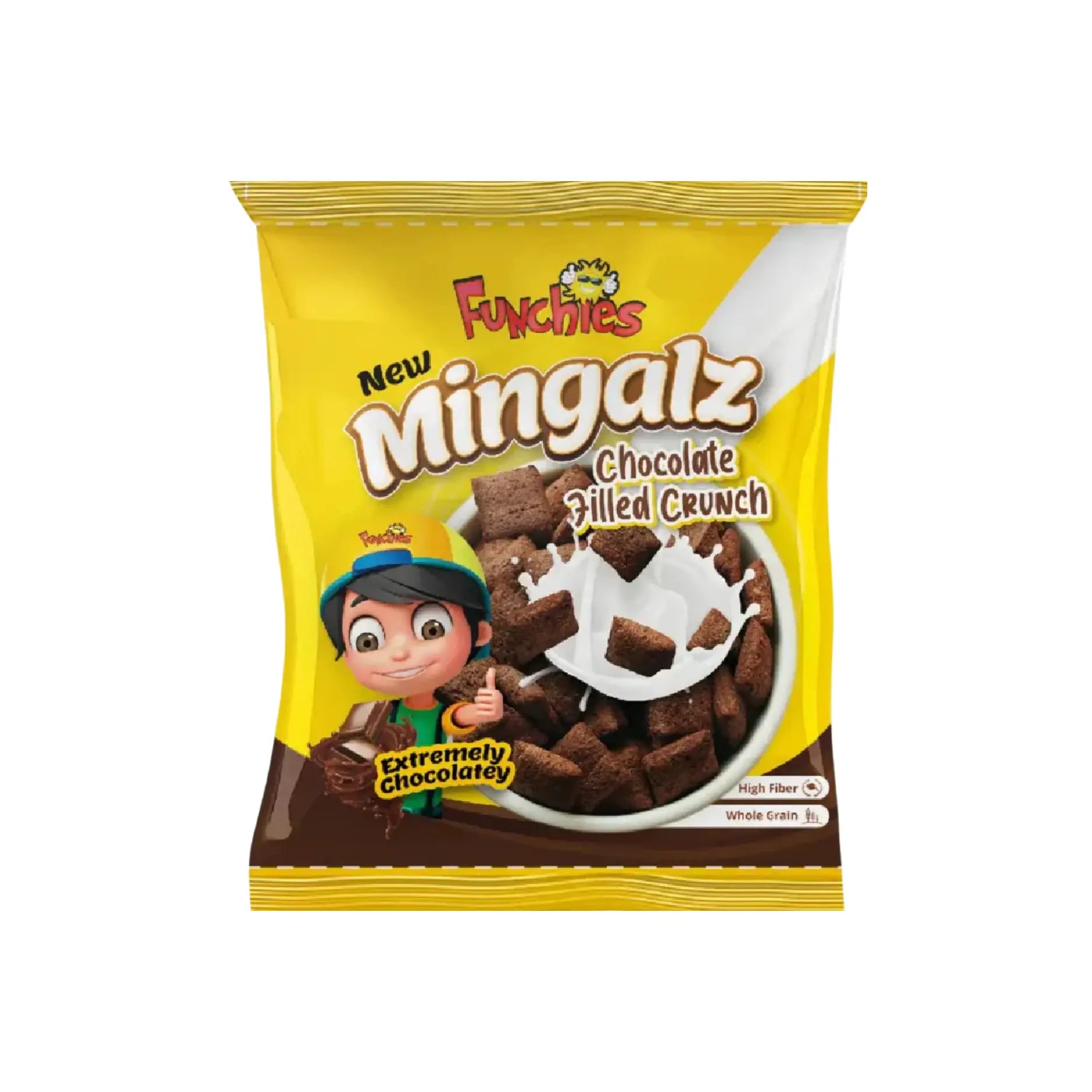 Funchies Mingalz Chocolate Crunch 110GM Main image
