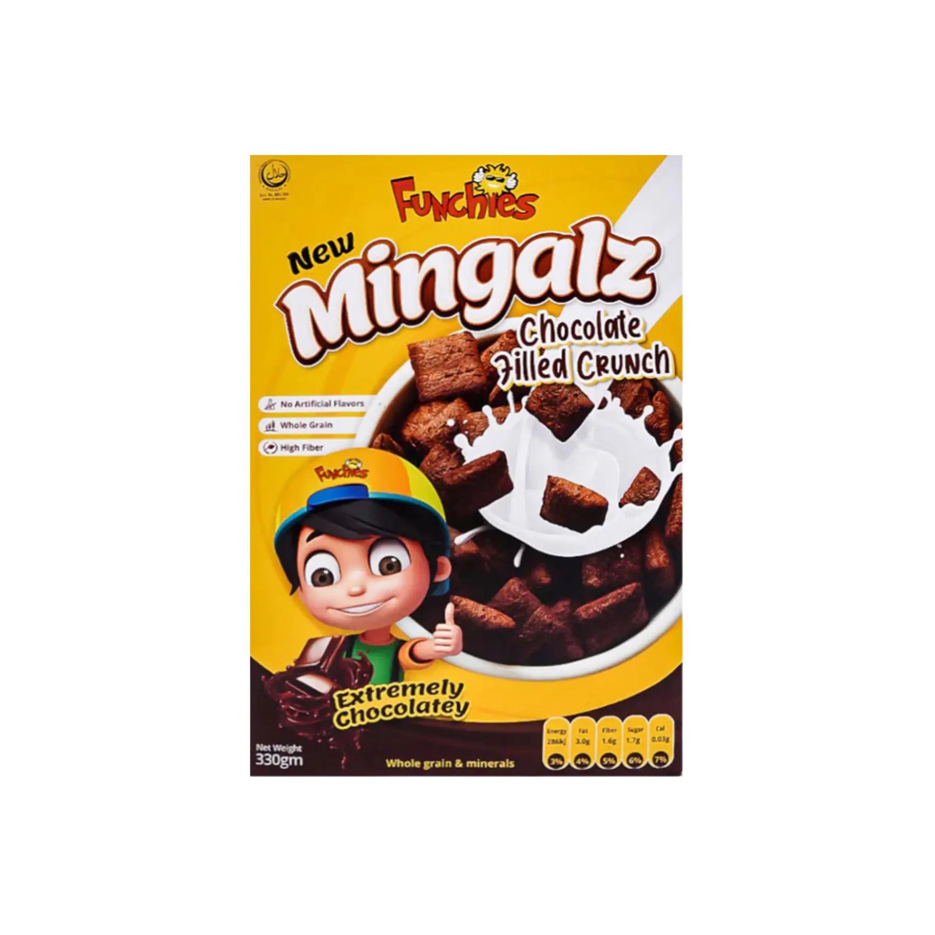 Funchies Mingalz Chocolate Crunch 330GM Main image