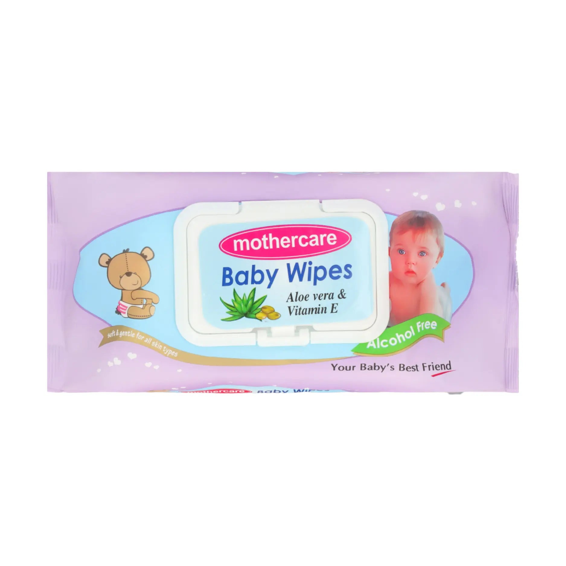 Mothercare Baby Wipes Purple Main image