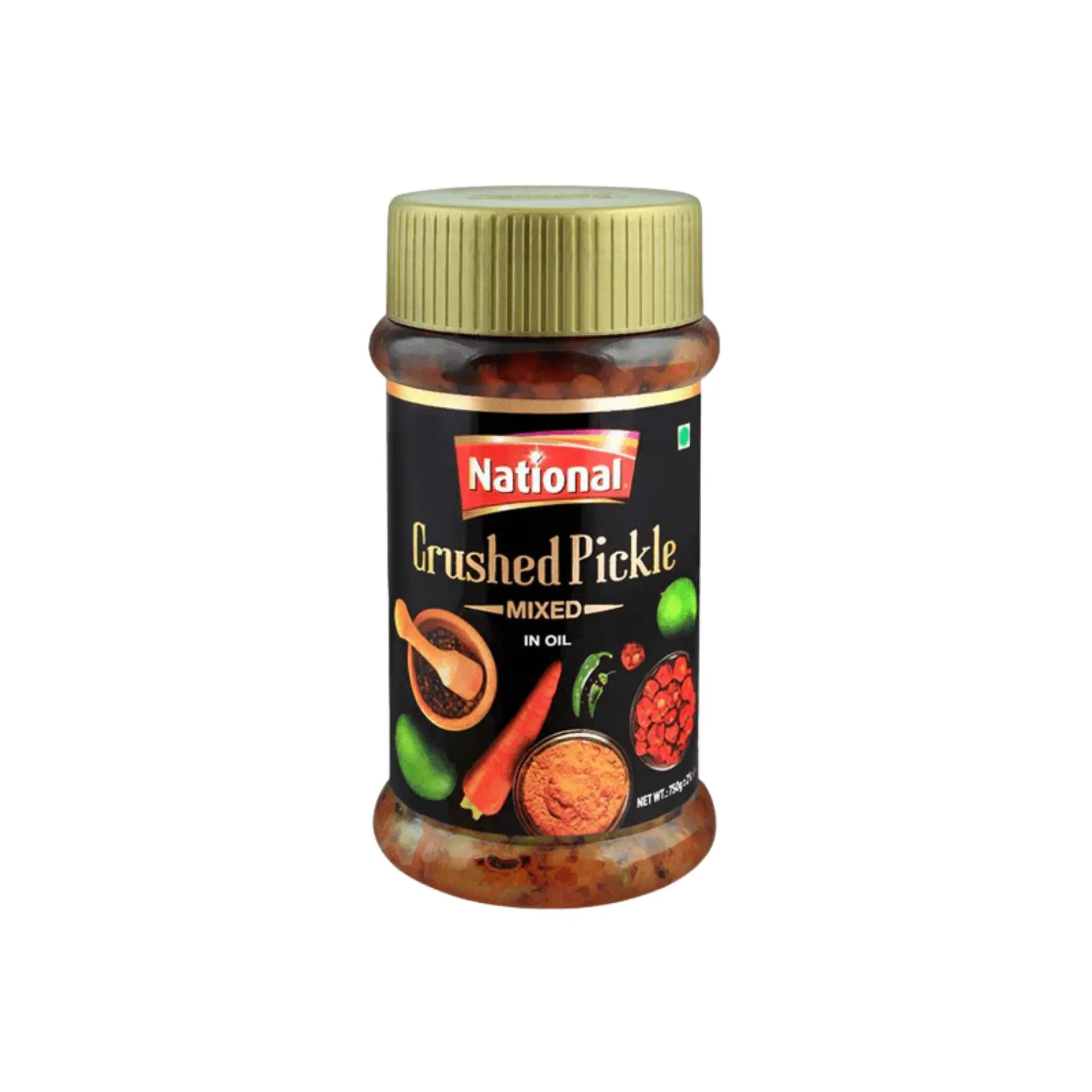 National Crushed Pickle 750GM
