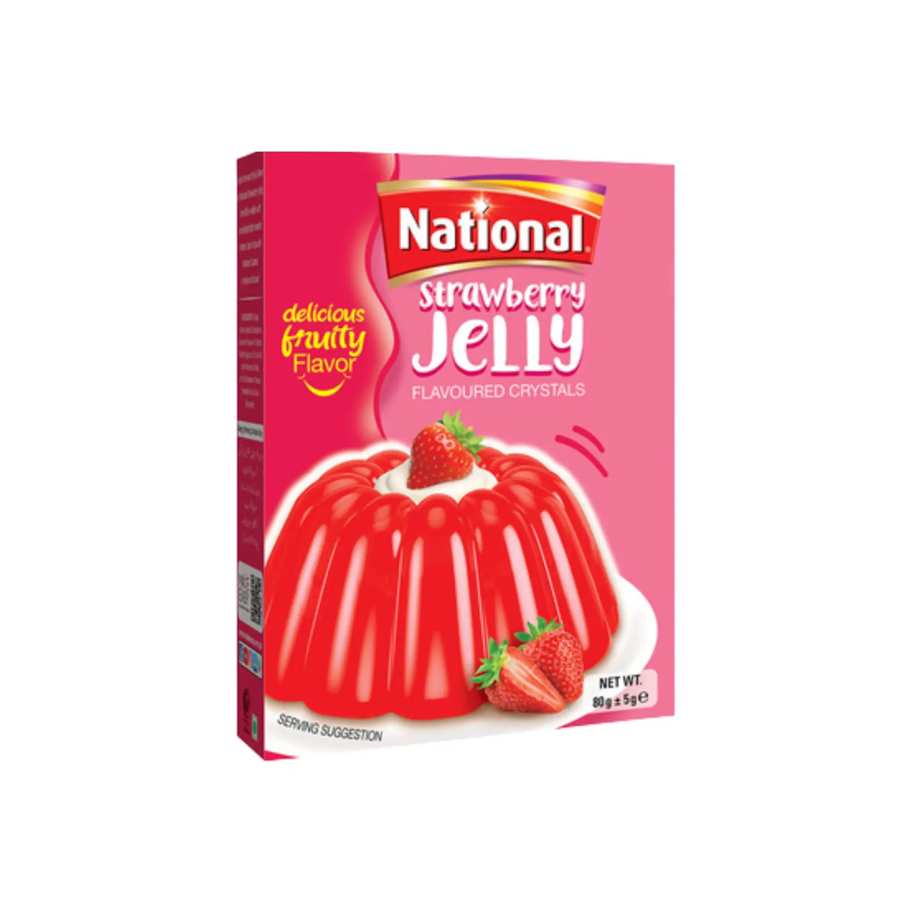 National Jelly Strawberry 80GM
