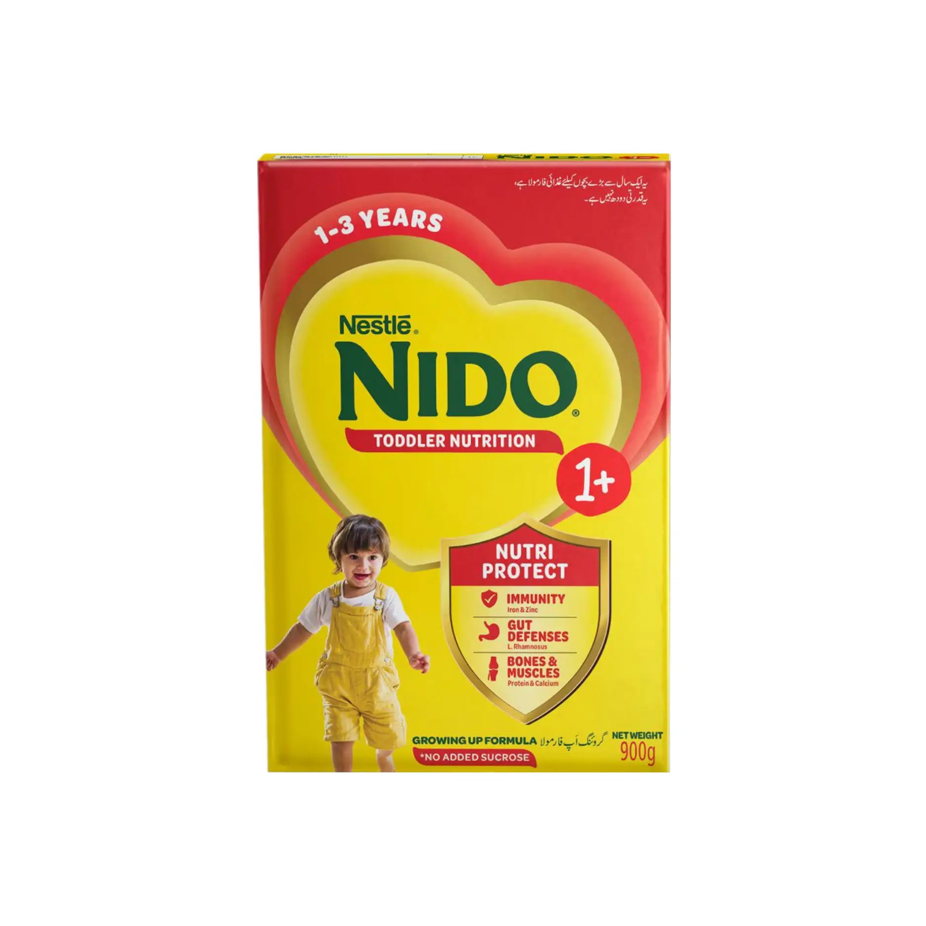 Nestle Nido Growing up Formula 1+ Powder Milk 900GM