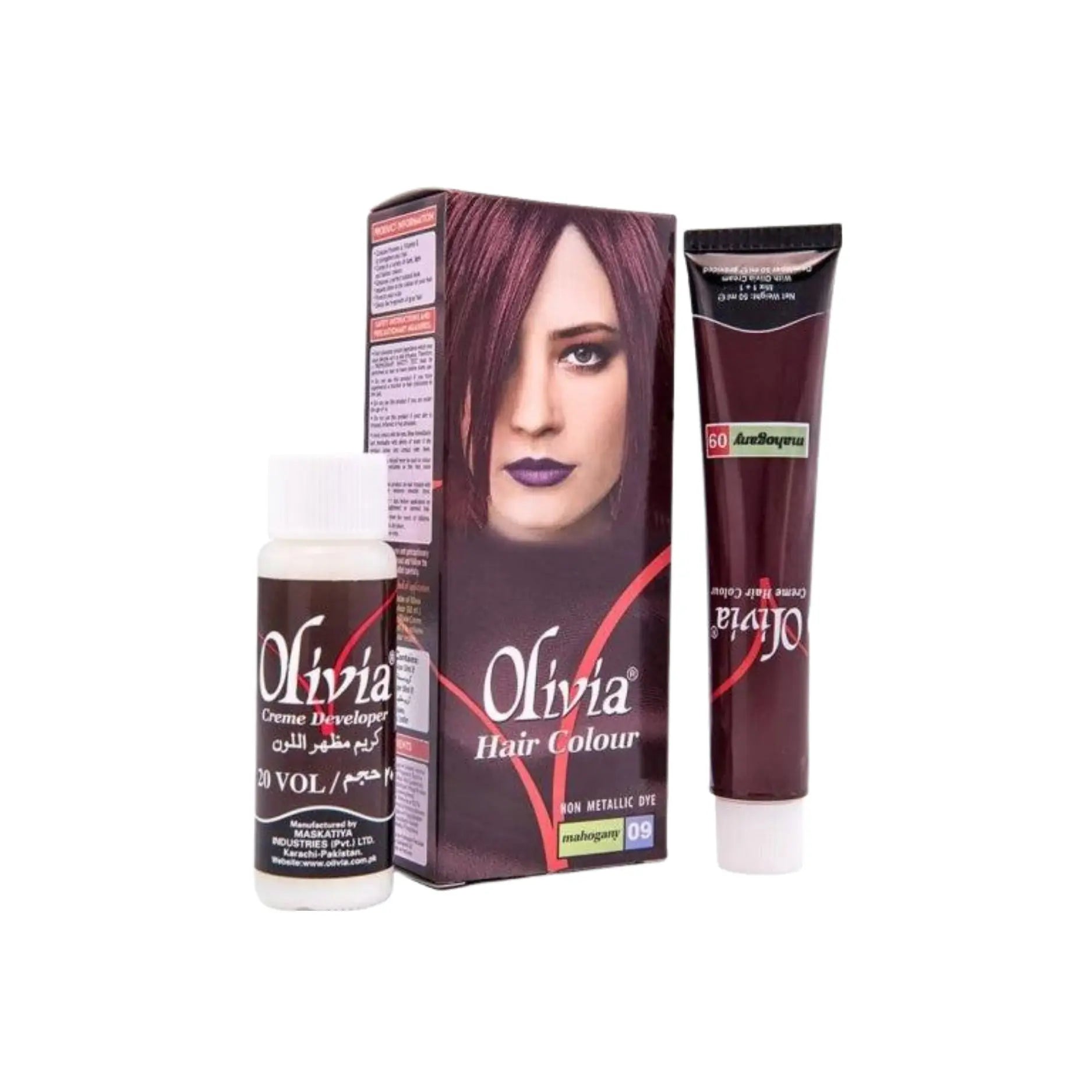 Olivia Mahogany Color
