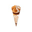 Wall's Popcone Caramel Vanilla Ice Cream