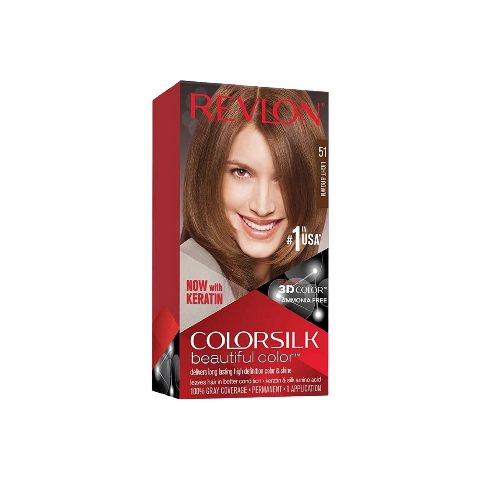 Revlon Hair Colour Light Brown No.51