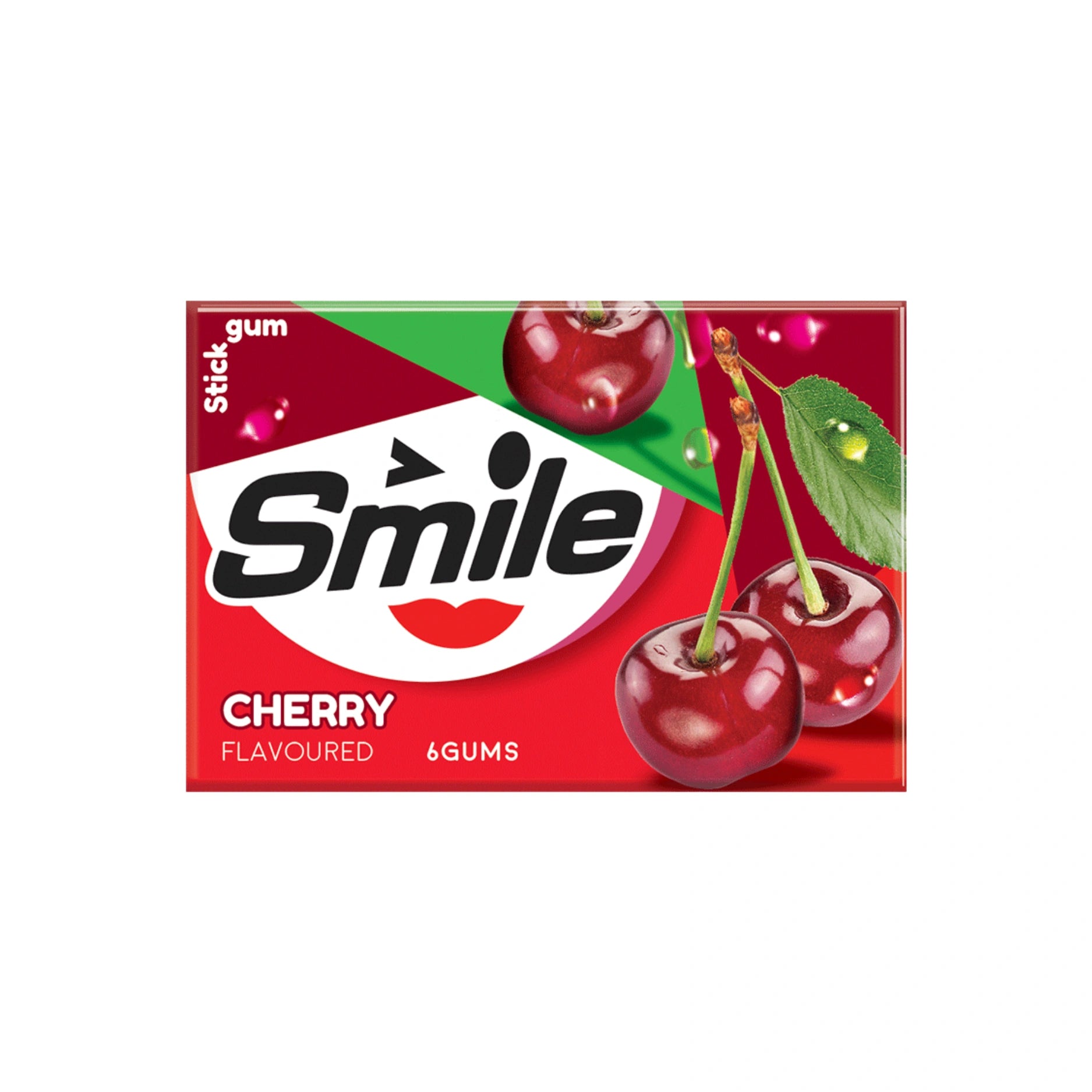 Smile Cherry Gums 6 Pcs