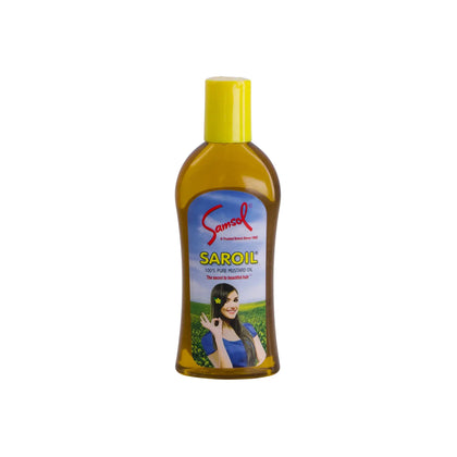 Samsol Saroil Mustard Oil 200 ML - UK Hypermart