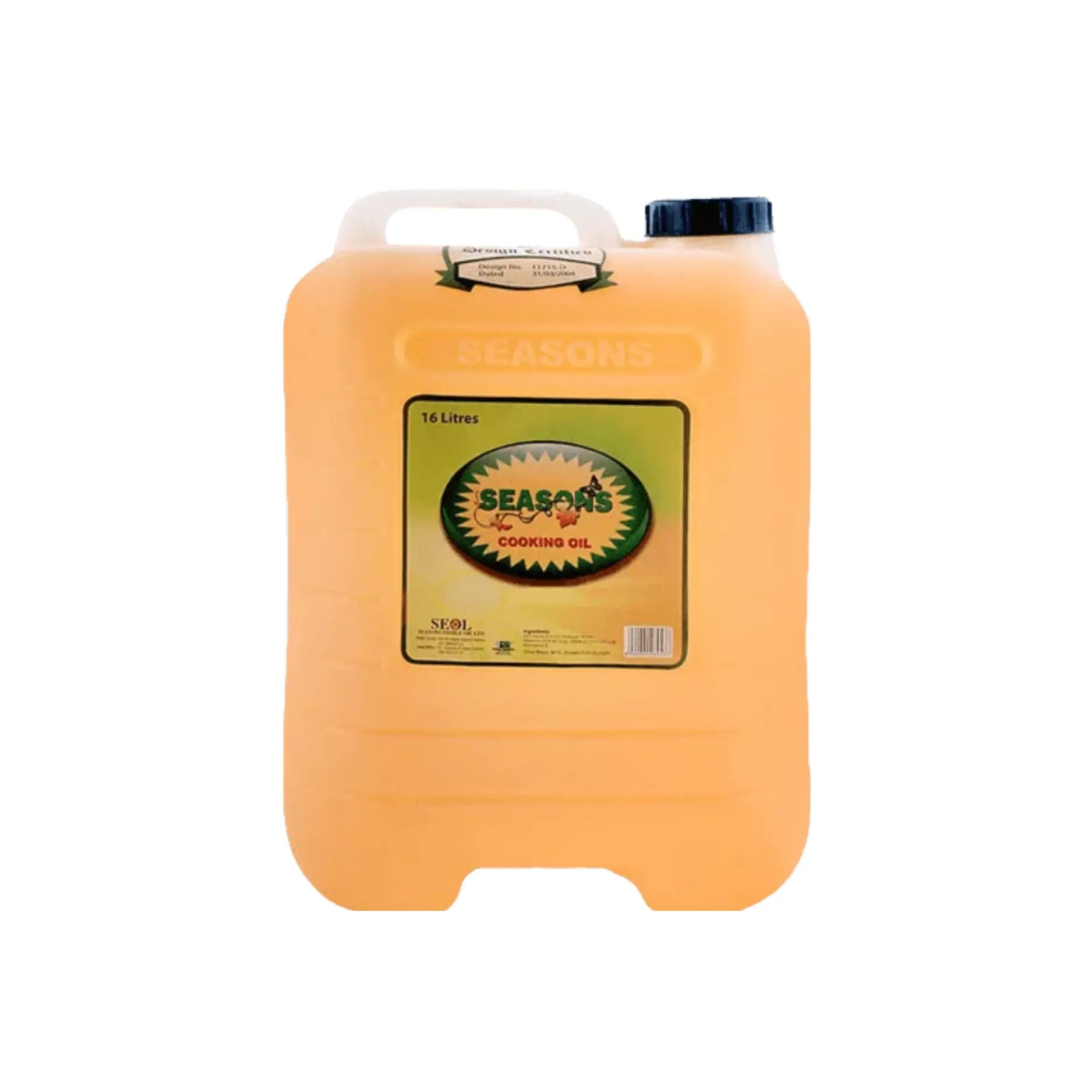 Seasons Canola Cooking Oil 16Ltr Main image