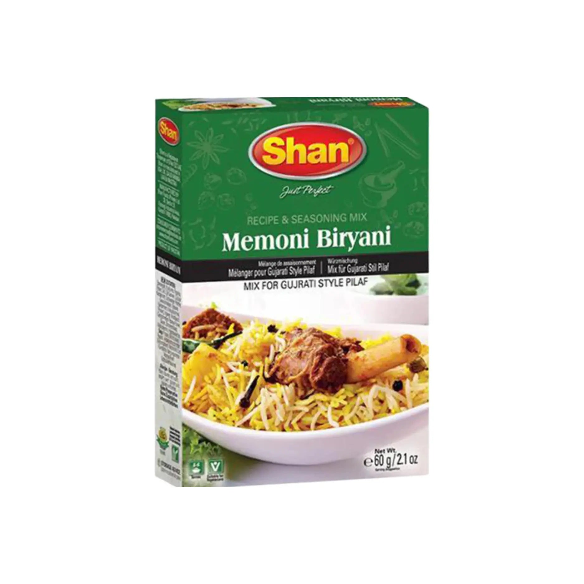 Shan Memoni Biryani Masala 60GM Main image