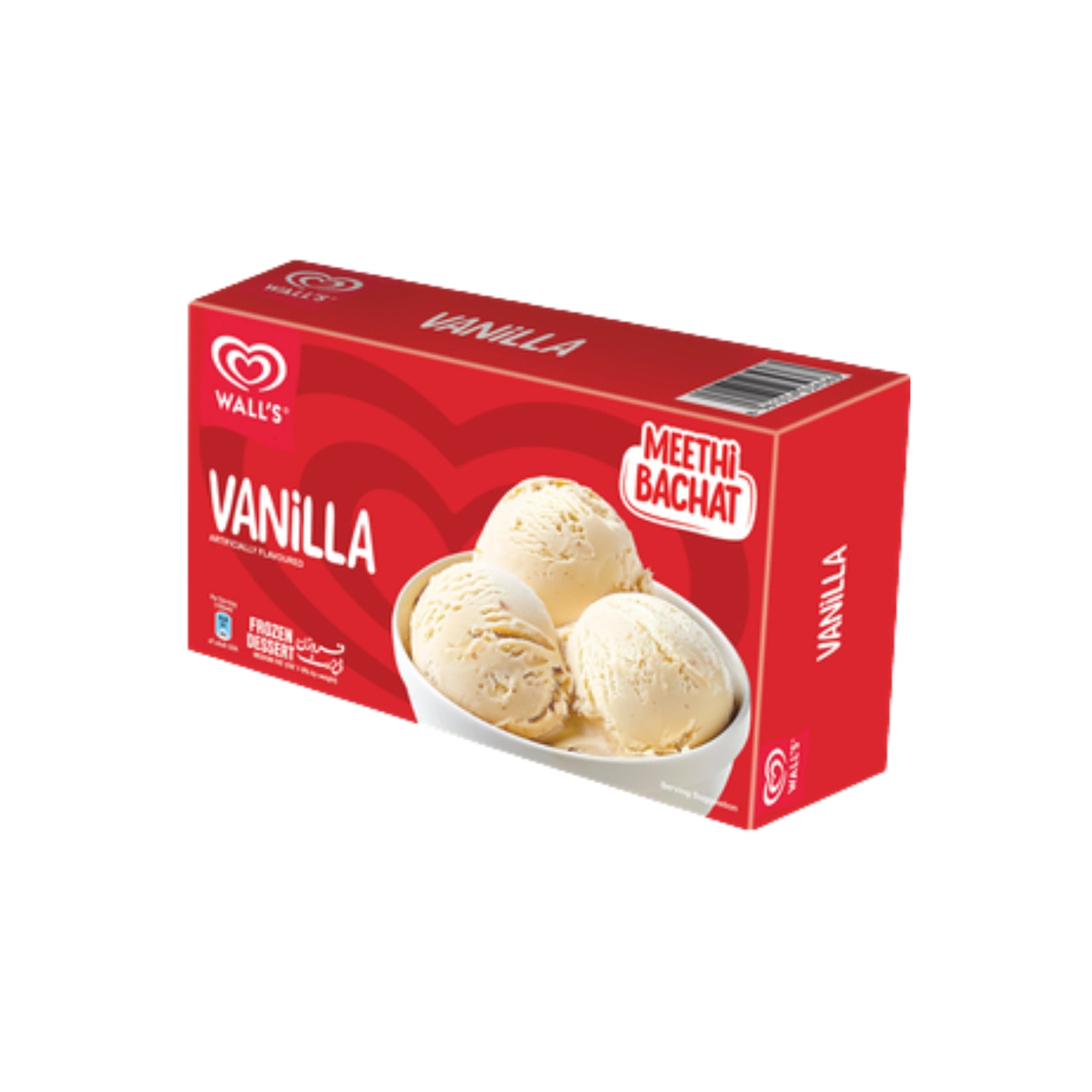 Walls Vanilla Ice Cream 375ML