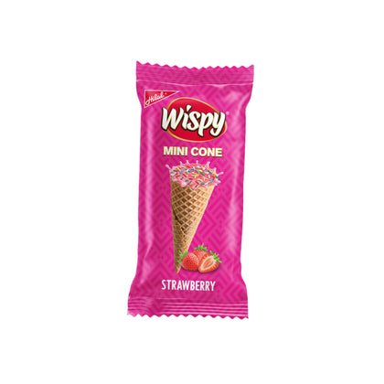 Wispy Mini Cone Strawberry - UK Hypermart