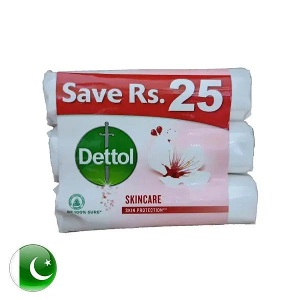 Dettol Skincare Soap 85g Pack of 3